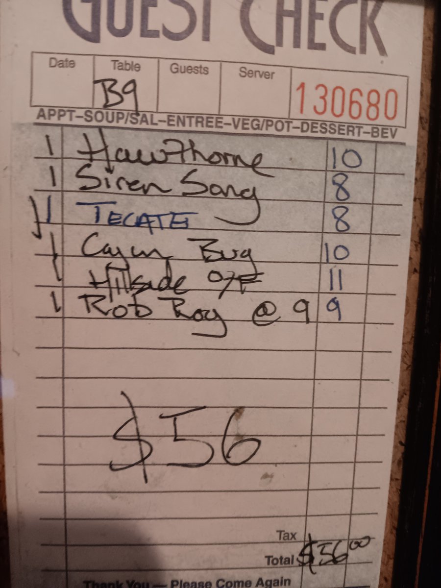 alandray81's tweet photo. @fritzhahn Prices from The Passenger or Hogo in about 2012 (I went to both). https://t.co/IBqucTUoQv