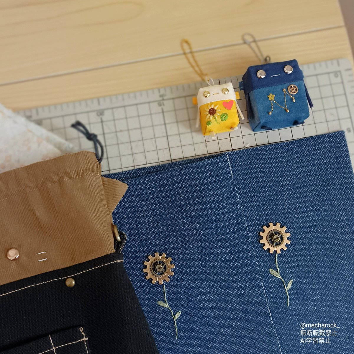 mecharock_'s tweet photo. おはようございます🔩
先週からたくさんのご注文ありがとうございます☺️
毎日少しずつ制作を進めています🔧✨
来週の発送に向けて頑張ります💪
今日モ良イ1日ヲ〜ﾛ| °−° |ﾛ🍀 https://t.co/Rzju02rGjo