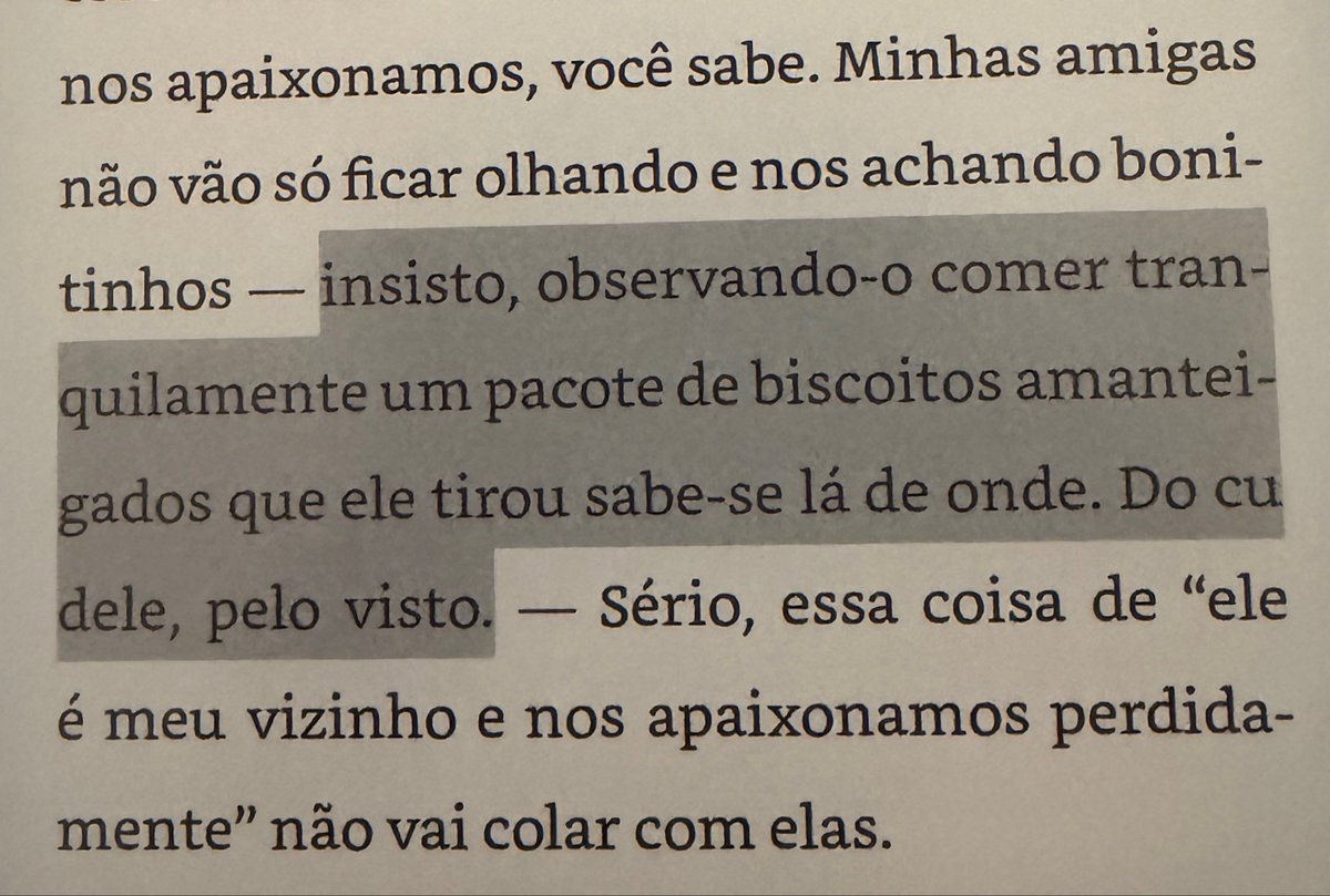 mayreadsx's tweet photo. que delícia ler livro nacional kkkkkkk https://t.co/97UuQq3fwG