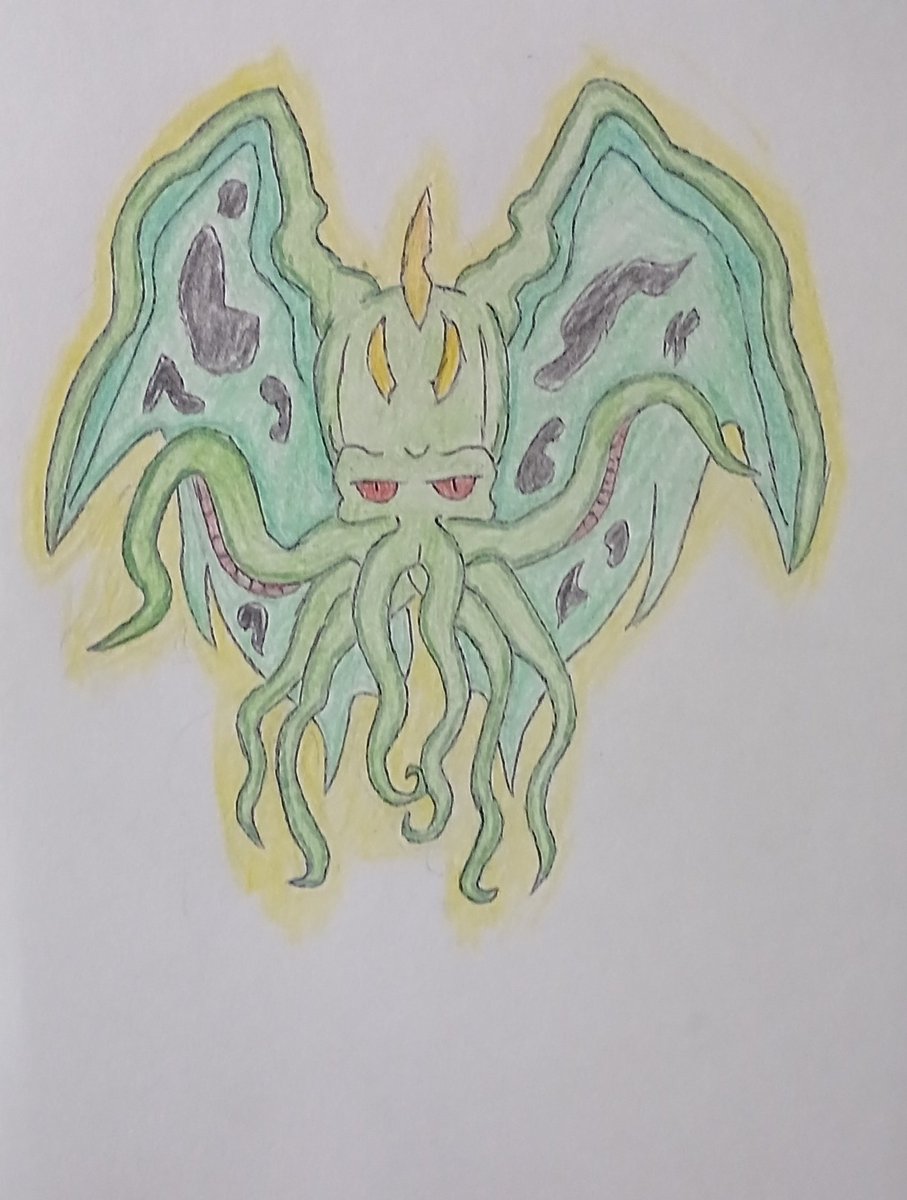 rottenmoonscion's tweet photo. @Eldritch_Chan Happy birthday bud!
I genuinely think this is the best drawing I've made to date
#Cthulhu #Lovecraft ##Eldritch https://t.co/UkYmWbMphv