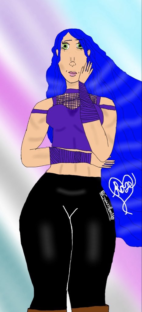 galaxyrose0000's tweet photo. Back with my HxH OC Kasumi! 💙🫶🏻
-‼️I do commissions‼️
-Really took my time doing this one took me 4 days 
-
•#digitalartist #speedpaint #art #artist #foryoupage https://t.co/jRMkbodbHZ