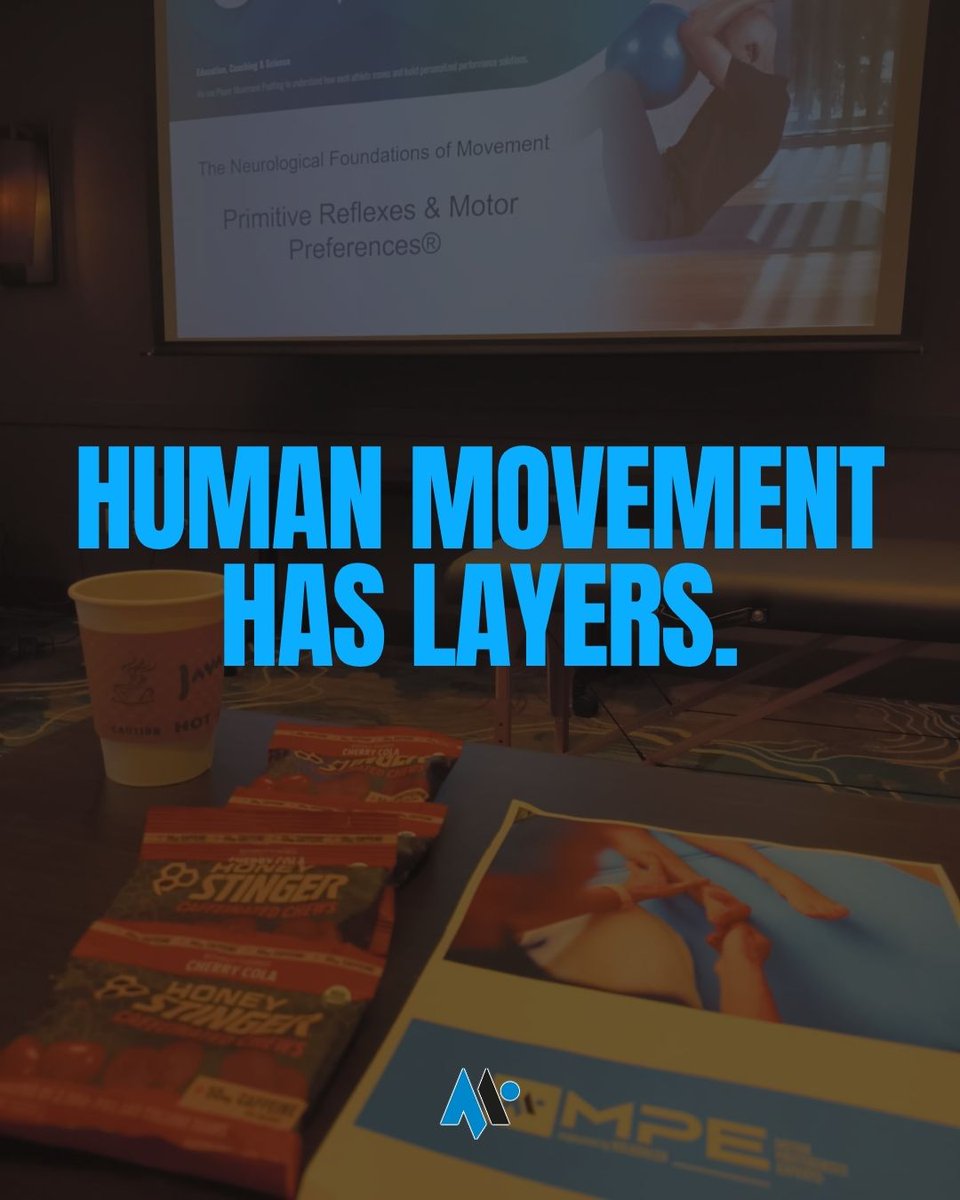 MotorPreference's tweet photo. Understanding human movement has layers.

Last week, David Genest (@AKA_WitchDoctor) led our Level 2 Primitive Reflex clinic, giving coaches hands-on experience with another piece of understanding the athlete.

Motor Preferences is part of a much bigger picture.

And this is only Level 2.

Keep learning. Keep going deeper.

This is only the beginning, much more to come!