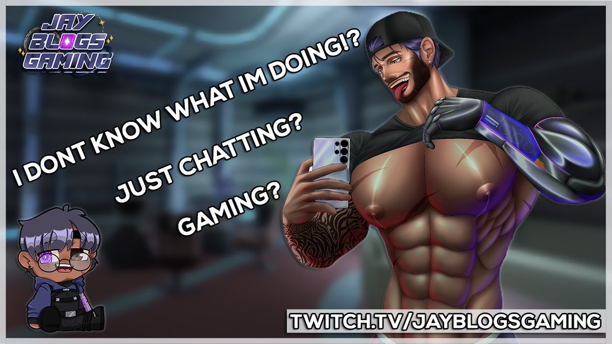 JayBlogsGaming's tweet photo. Tonight! β Saturday 15th August!
IDK What Iβm Doing!? β Just Chatting? β Gaming?
Time Zone's: 8PM BST | 12PM PDT | 3PM EDT | 1PM MDT | 5AM AEST
Twitch: https://t.co/iJJ9usog89
π¨: @Taygon19
#VTuber | #VCarePackage | #Twitch
Enjoy :)