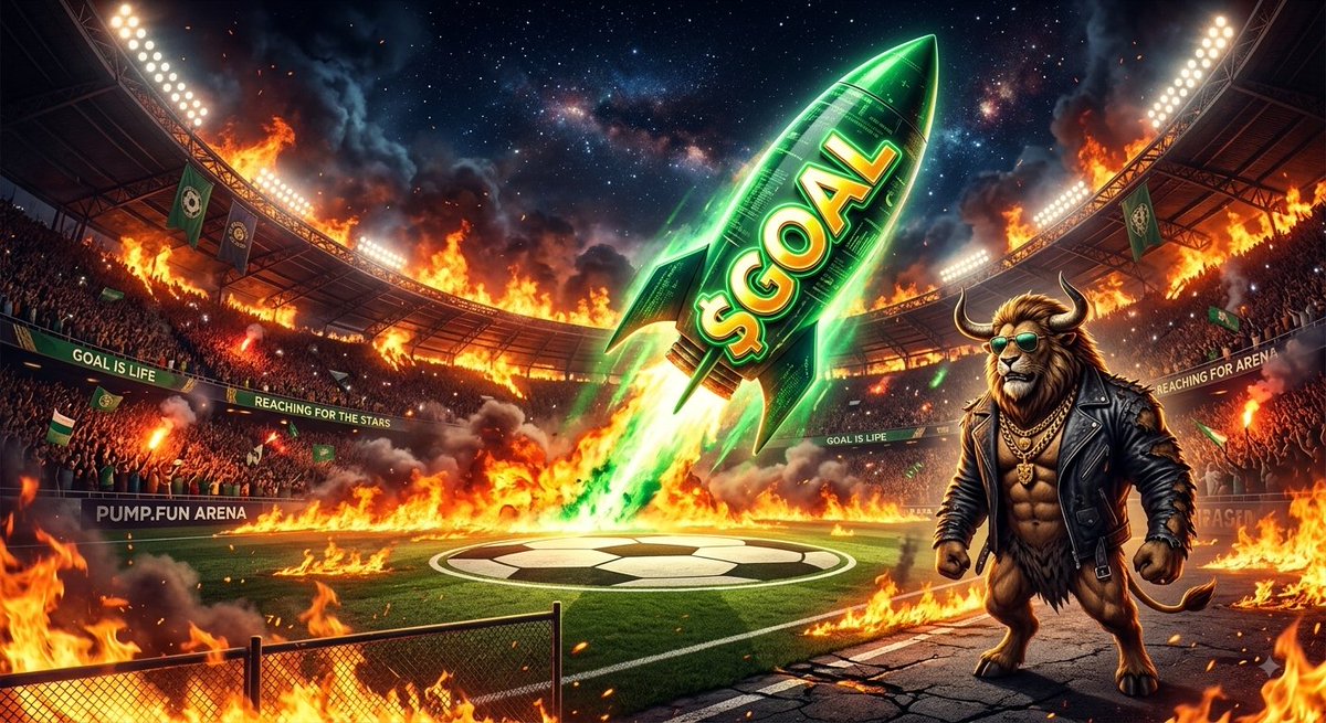 gulgerbaris1923's tweet photo. JEETS OUT, LIONS IN! ⚽🚀
$GOAL is taking over!
THE COMEBACK IS ALWAYS STRONGER THAN THE SETBACK! ⚽🔥
​Early sellers gave you the ultimate DIP opportunity. Now the floor is locked, the energy is back, and $GOAL is charging up for the next massive pump! 🚀
​🔹 Jeets are gone, real holders are building.
🔹 Market cap is primed for a breakout.
🔹 Every pump is a GOAL!
​Don't watch from the bench while we score. Grab your bags before the whistle blows! 🏆
CA:9fHJKxgo9i69xs2Dzj83g3RCHqyanvq4DgRxGvzzpump
​#Solana #PumpFun #Crypto #GOAL #Altcoins #Memecoin $SOL