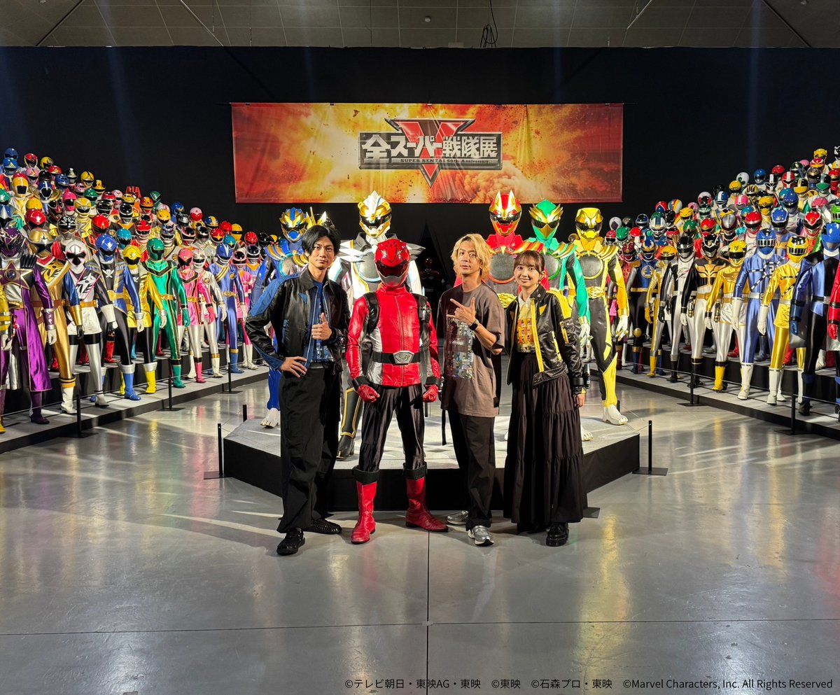 sentai50th_ten's tweet photo. #全スーパー戦隊展  大阪会場

『真夏のスーパー戦隊レジェンド 6 NIGHT’s! 』
ゴーバスターズNIGHT

ご来場いただきありがとうございました！

本日はブンブンジャーNIGHT🛞

全スーパー戦隊展 大阪会場は
9/27(日)まで開催中！
https://t.co/0XLalExqk5 https://t.co/0QGLVnXDVT