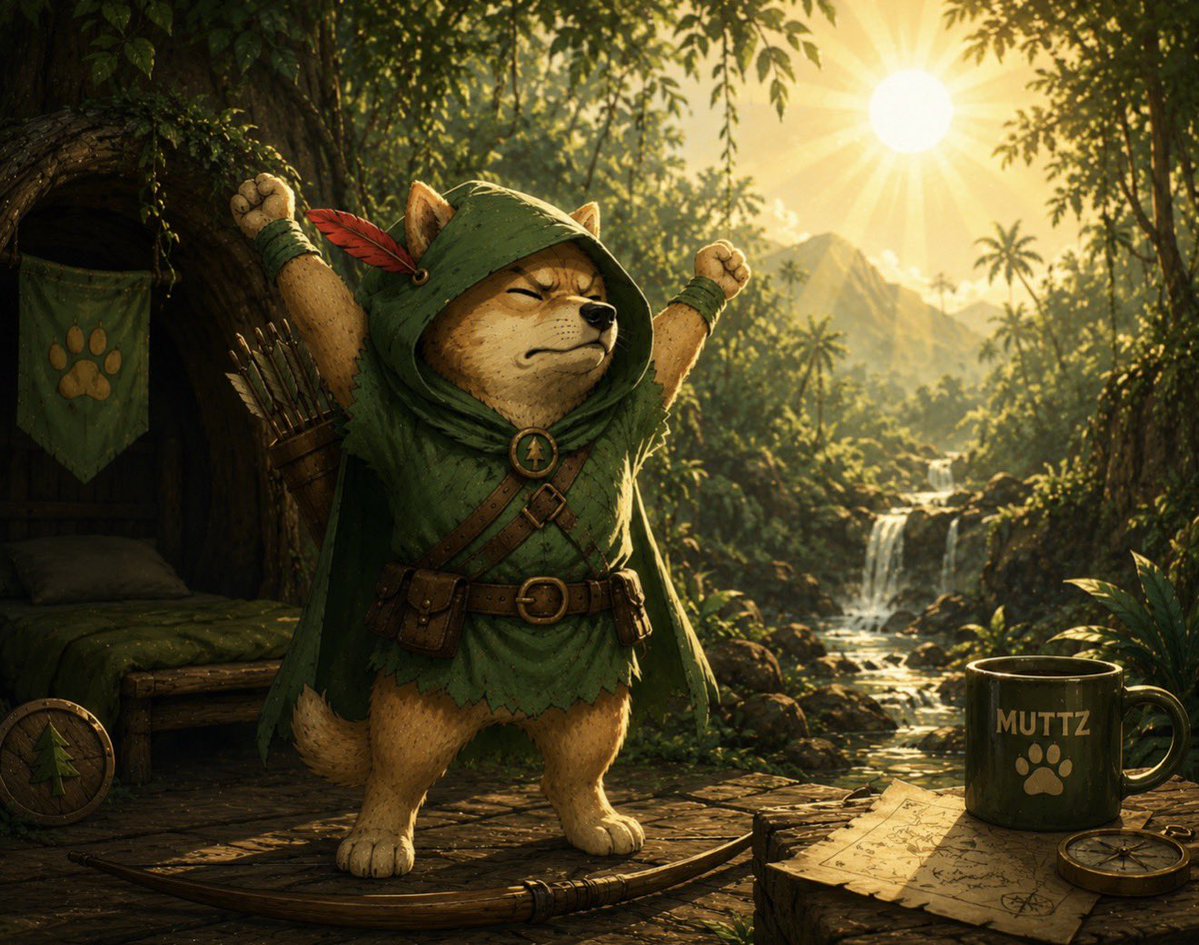 Muttzoriginal's tweet photo. $MUTTZ starts his morning in Sherwood with sunshine and big plans. https://t.co/3FDNAAa1av