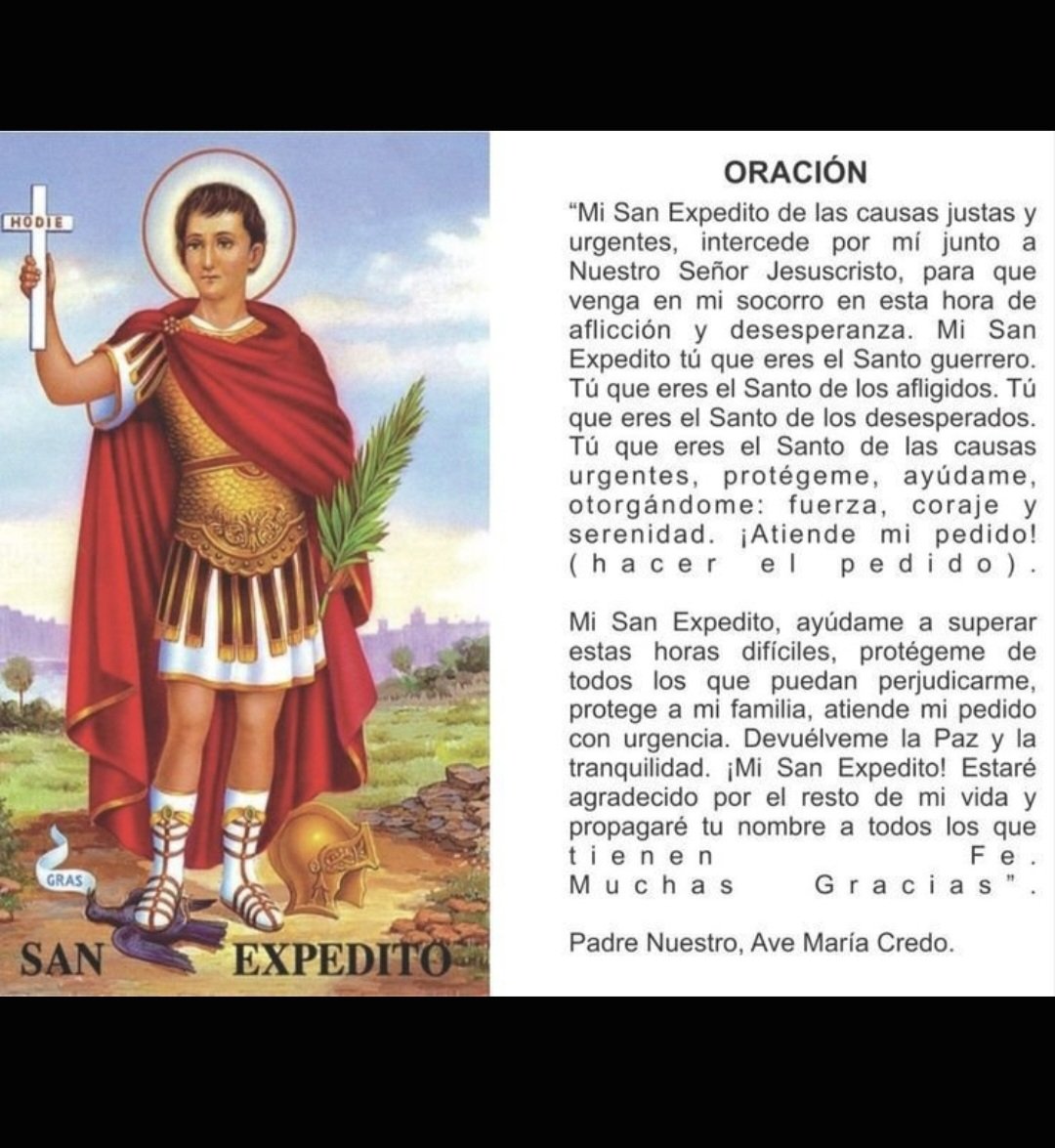 DoloreCasas123's tweet photo. Gracias  mi santito https://t.co/SIUVxoLLot