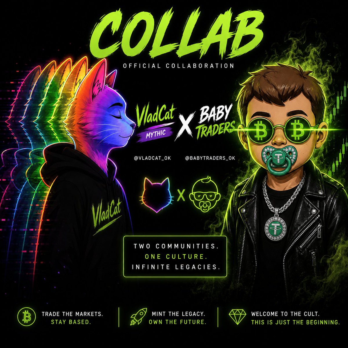 VladCat_ok's tweet photo. All minters of @babytraders_ok has a guaranteed a place in GDT Phase. 

🫡 https://t.co/vKxquORgBi