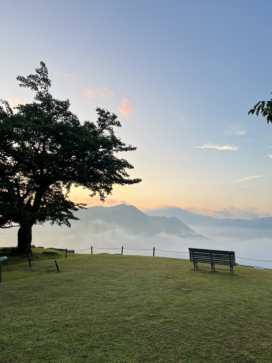 takeda_castle's tweet photo. 今朝も爽やか！
朝日☀️がきれいでした https://t.co/7kHv61Bbpf