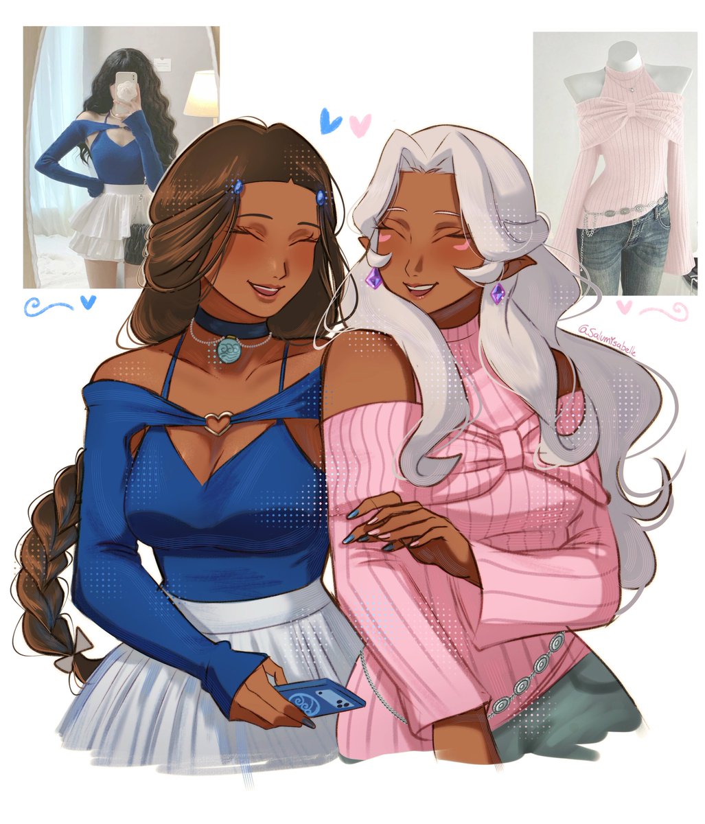 Salumisabelle's tweet photo. ✨Katara🌊X Allura👑💕✨
#ATLA #katara #allura #fanart https://t.co/UKrvckNNNH