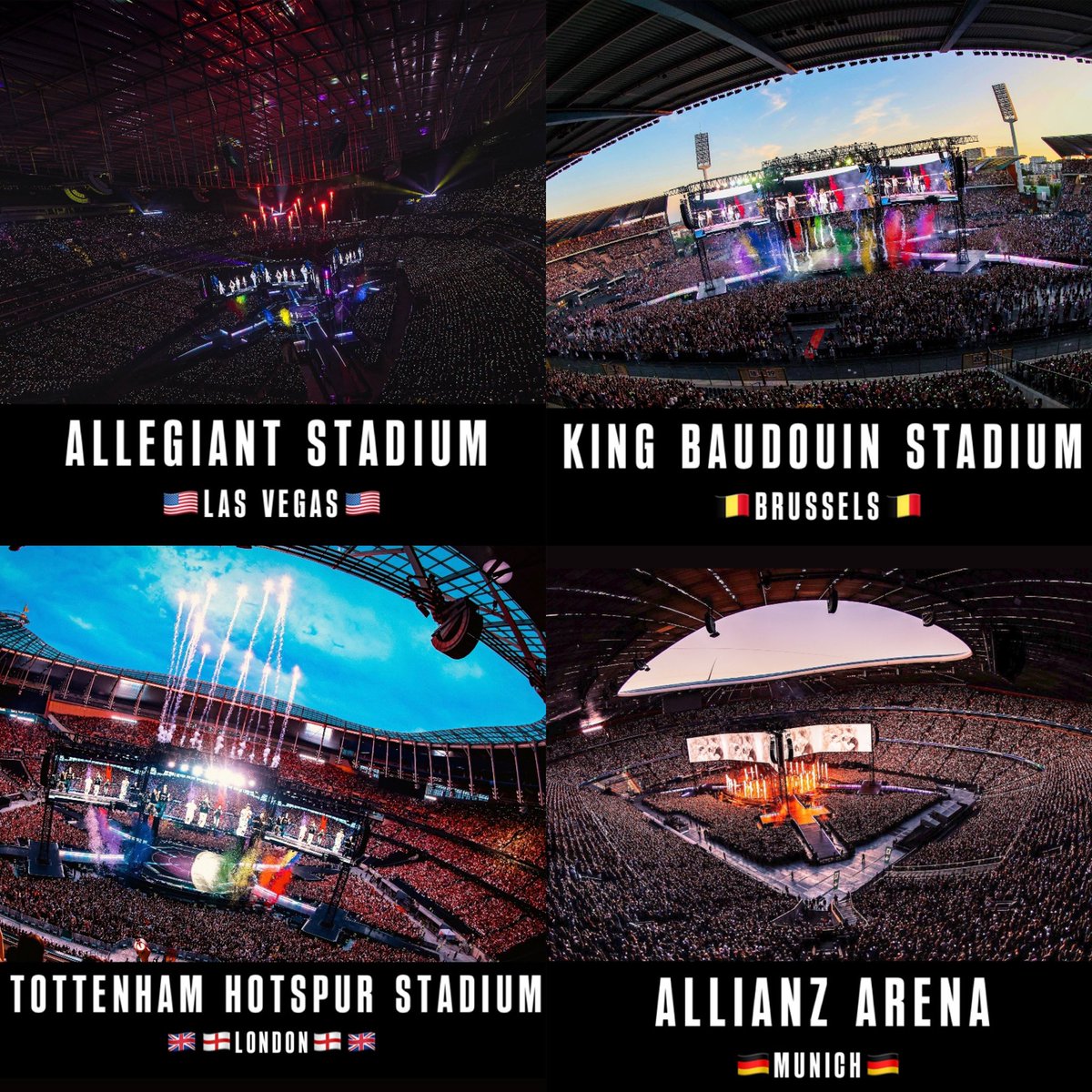 bts_base_'s tweet photo. .@BTS_twt have broken attendance and/or revenue records in at least 12 STADIUMS worldwide with the ARIRANG World Tour so far. 👑 

— Not even half of the tour has gone by yet. More dates for 2027 to be announced.

#BTS_WORLDTOUR_ARIRANG #BTS #BANGTAN #방탄소년단 #비티에스 https://t.co/ElxURUIbEj
