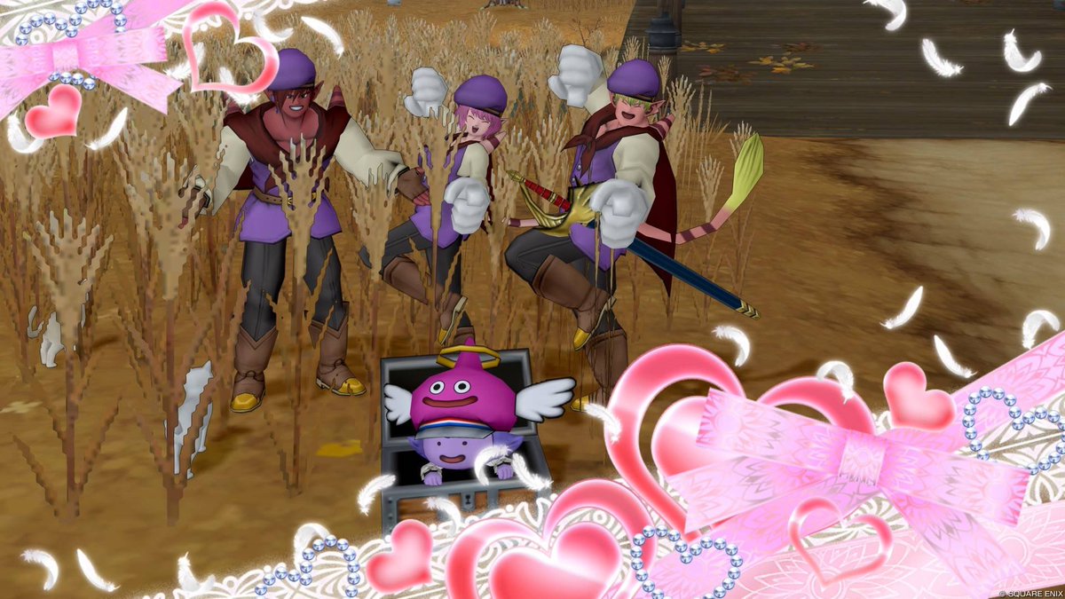 chocopukku's tweet photo. チームでお宝の写真やってきました！
オーガの日ですね！
一人じゃやる気にならんですが皆だと楽しいです⭐️
ありがとうございましたプク〜♪
#プクリポの居���所
#ドラクエ10 https://t.co/PK2VTp8sfc