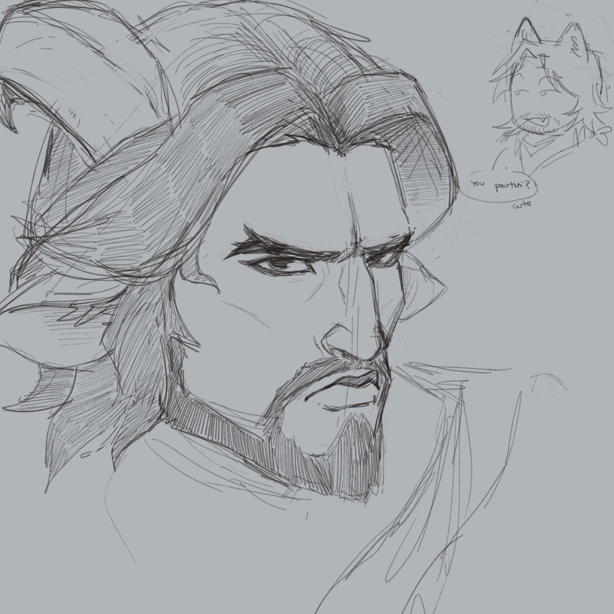 rosp1ce's tweet photo. lamb hanzo brought me back 
#yeehan https://t.co/tiPh3QI14H