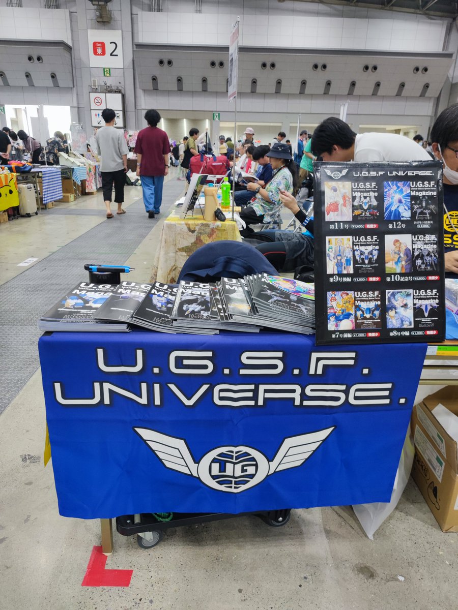 Tagotch's tweet photo. #UGSF Universe 設営完了！
今回 @Souma_N 様より頂いた卓布を初投入しました。
素晴らしい品です。
ありがとうございました！ https://t.co/D1EFwUs6Rt