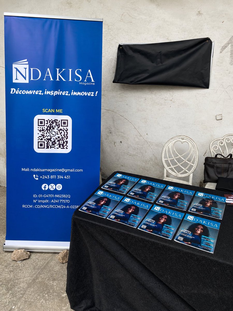 NdakisaMagazine's tweet photo. 🎓 Ndakisa Magazine était à la Semaine de l’Étudiant organisée par TBC Academia!

Des échanges, des rencontres et surtout l’occasion de partager avec les étudiants des histoires de jeunes qui agissent et créent de l’impact.

Parce que chaque jeune peut devenir un exemple. 🚀 https://t.co/TgYvzYkSw4