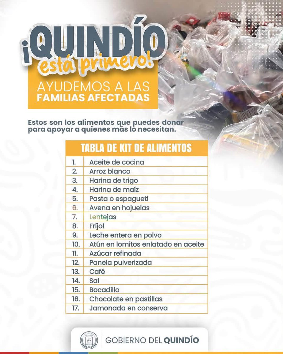 casaquindio's tweet photo. #FuerzaQuindío I ❤️ ¡Ayudemos a las familias afectadas del Quindío!

Dona materiales para reconstruir sus hogares o alimentos no perecederos. Lleva tus aportes a nuestros centros de acopio.

Cada aporte cuenta. Hoy, más que nunca, necesitamos estar unidos.💚

Quindío está primero https://t.co/q6UemjScHA