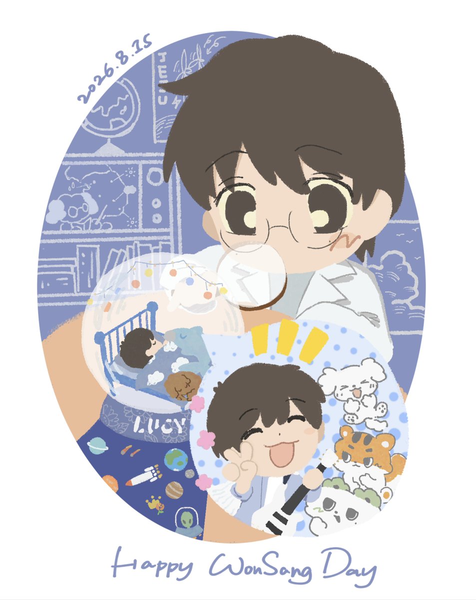 ChiYu_Sansone's tweet photo. ···☆「𝐇𝐀𝐏𝐏𝐘 𝐖𝐎𝐍𝐒𝐀𝐍𝐆 𝐃𝐀𝐘」★··

祝🦝生日快乐！！！
能生活在同一个世界、生活在同一个时间线真是太好了☺️💙感谢你的存在！

#조원상 #LUCY #루시 
#HAPPYWONSANGDAY https://t.co/7iS3eFs1pX