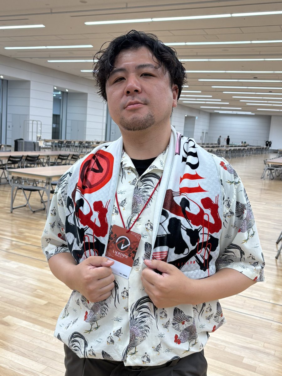 AA21734015's tweet photo. #AAOFFSP11
【物販情報：運営公式物販】

お馴染みのAAOFF物販！
この夏便利な『フルカラーマフラータオル』が新たに登場！🔥

お土産にもぴったりなニューアイテムです！✨

その他にも限定グッズが盛りだくさん！
是非チェックしてみてください！👀 https://t.co/DxL4SFIVmd