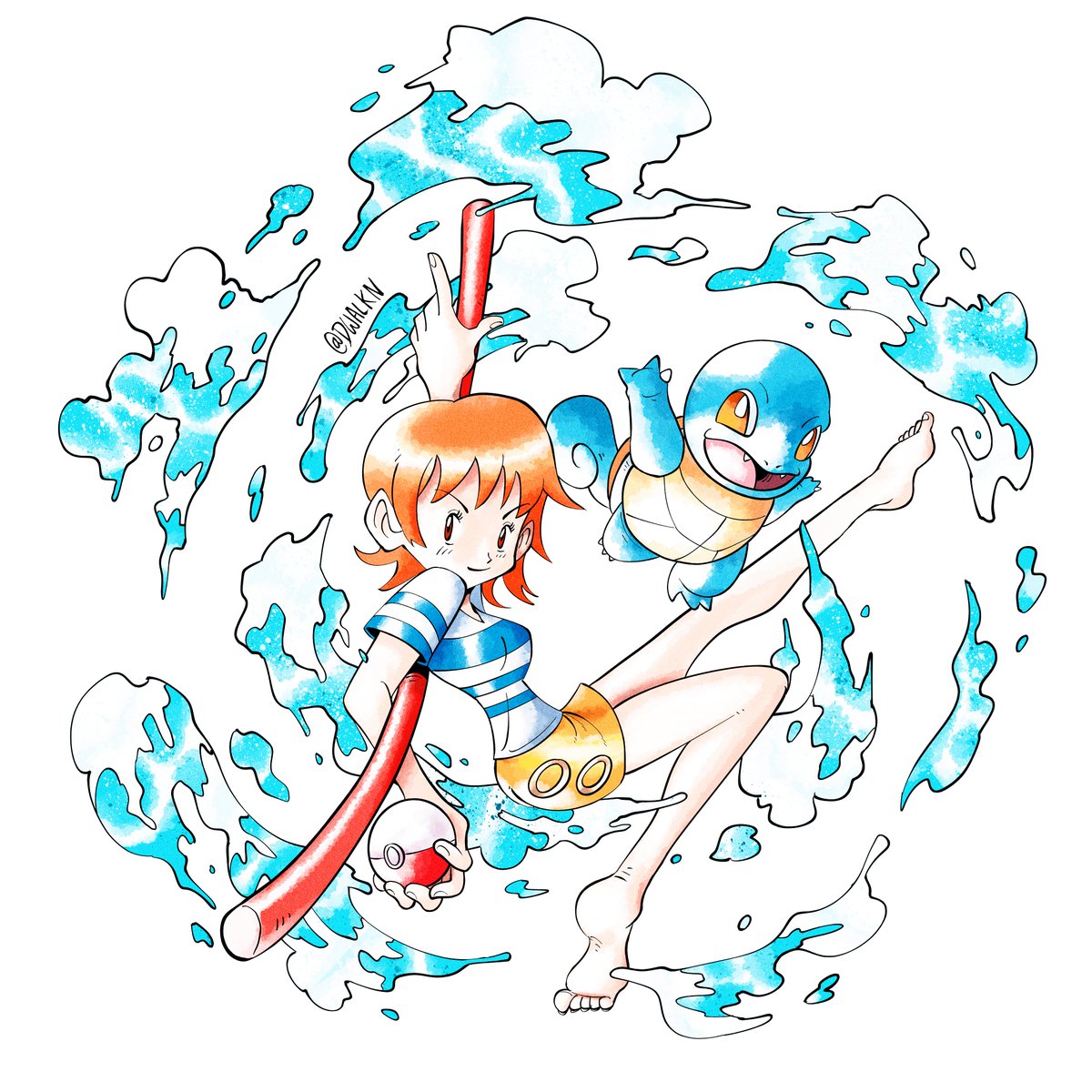 DWalkn's tweet photo. some mugiwaras and pokemons i drew a long time ago 🥚 https://t.co/5a4f0NR3Db