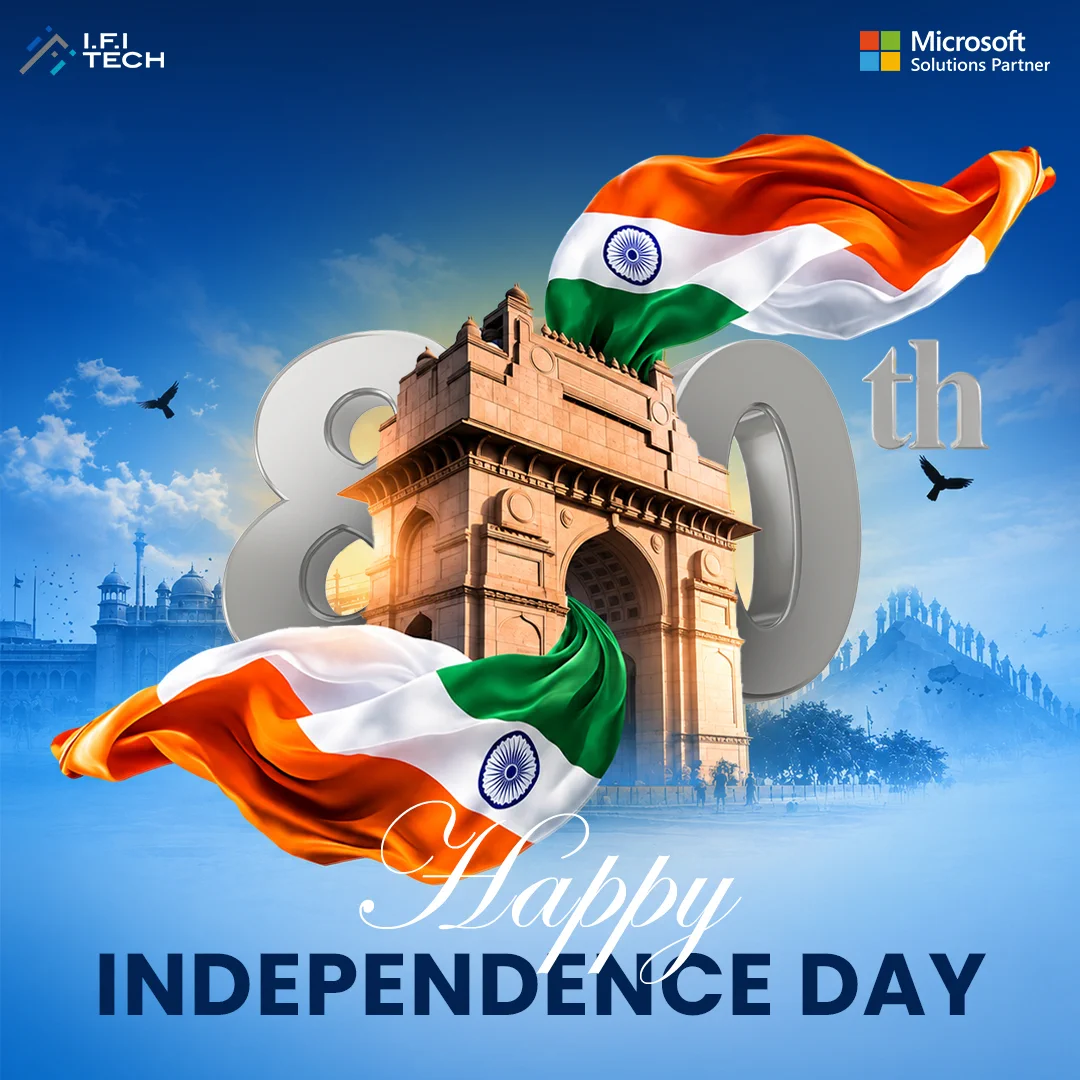 𝐂𝐞𝐥𝐞𝐛𝐫𝐚𝐭𝐢𝐧𝐠 𝐭𝐡𝐞 𝐒𝐩𝐢𝐫𝐢𝐭 𝐨𝐟 𝐈𝐧𝐝𝐢𝐚

This Independence Day, we celebrate the strength, courage, and determination that continue to shape our nation.

At IFI Techsolutions, we believe in turning the spirit of freedom into opportunities to innovate, collaborate, and build a future driven by progress.

𝐇𝐚𝐩𝐩𝐲 𝐈𝐧𝐝𝐞𝐩𝐞𝐧𝐝𝐞𝐧𝐜𝐞 𝐃𝐚𝐲!
💚🤍🧡 𝐉𝐚𝐢 𝐇𝐢𝐧𝐝!

#IndependenceDay #IFITechsolutions #15August #ProudToBeIndian #DigitalIndia #FreedomToInnovate #JaiHind #UnityInDiversity