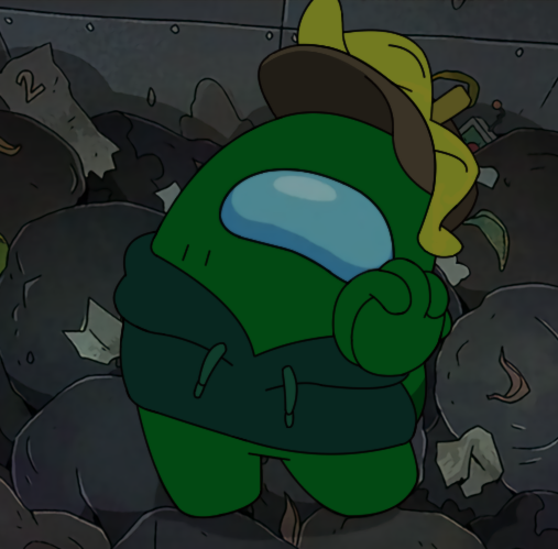 softiebunny06's tweet photo. You wouldn't eject the cute little ol' unpaid intern right? 💚

#amongus #amongusshow https://t.co/t7bcs8GUzu