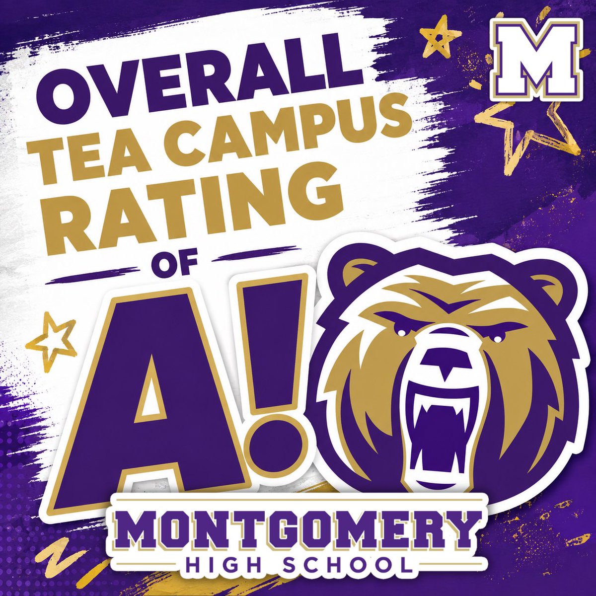 TroyCollavo's tweet photo. Great job MHS. Our students and staff are absolutely amazing! I am so thankful to call this place home and serve such an amazing community. The Montgomery HS. #BeABear https://t.co/yafTD9WHsO