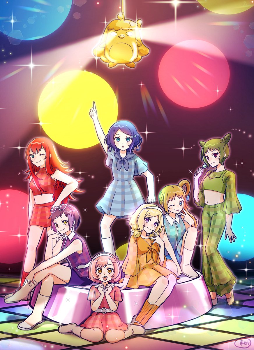 mamo_ri2125's tweet photo. ✨️🪩🕺にゅ〜ありがとうの絵🕺🪩✨️ https://t.co/ScYCtkRmfZ