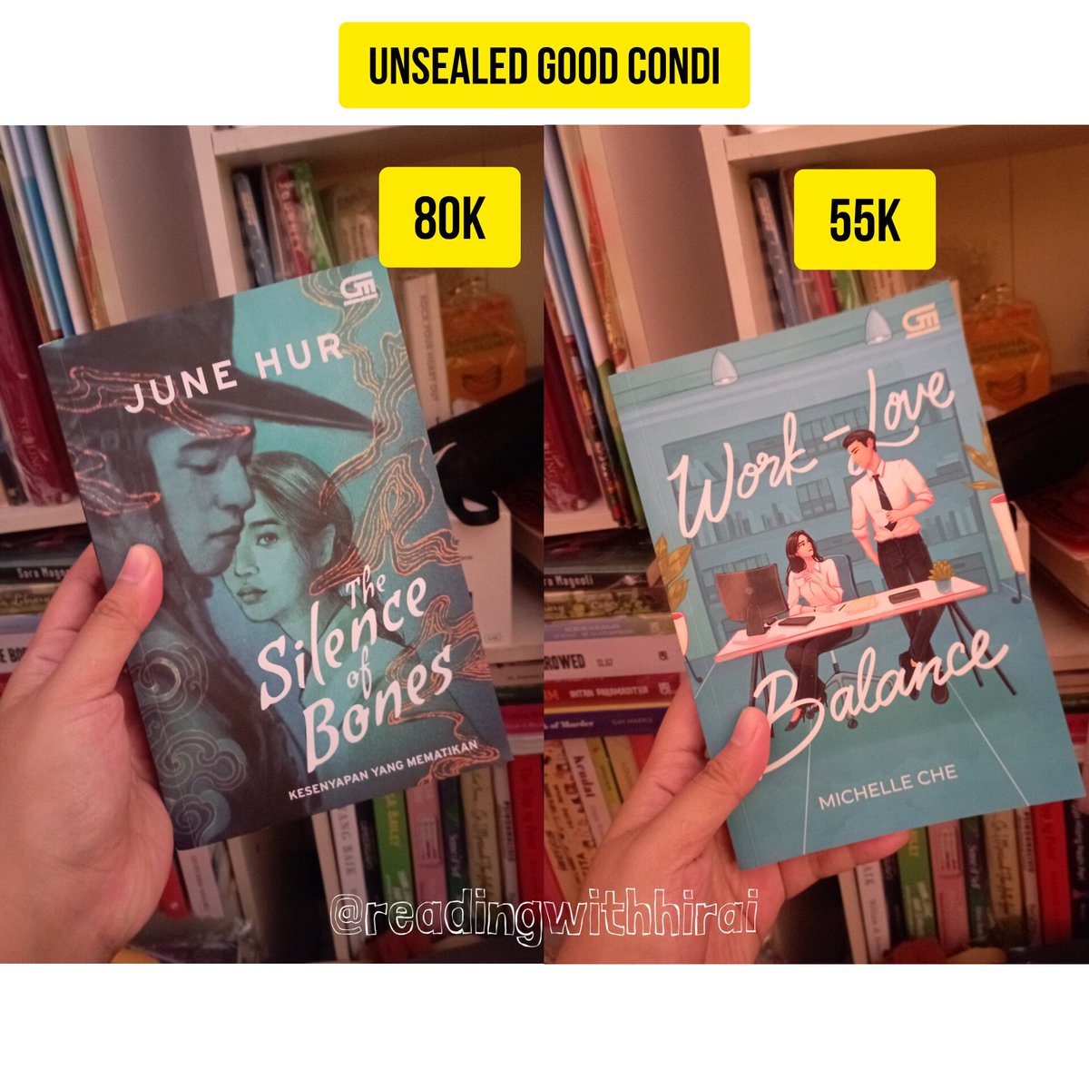 rkivee18's tweet photo. 📚 WTS buku kolpri preloved unsealed good condi
Menjual buku untuk membeli buku❤
Pengiriman dari Jawa Timur
bisa split pay/oren + adm/manual
#wtsbuku #wtspreloved #buku
Take all lebih murah ada diskon https://t.co/Pj71WlTyQB
