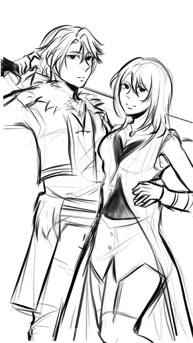 Higekiigeek's tweet photo. Final Fantasy 8 WIP
I'm gonna lock in to finish this sketch next time
#finalfantasy #FFVIII #wip #WIPㅤ https://t.co/l7QFmfID5x
