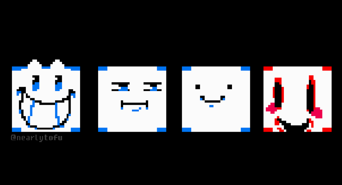 nearlytofu's tweet photo. #hamachithepsychotickiller Dialog box portraits https://t.co/YL7uufCTRd