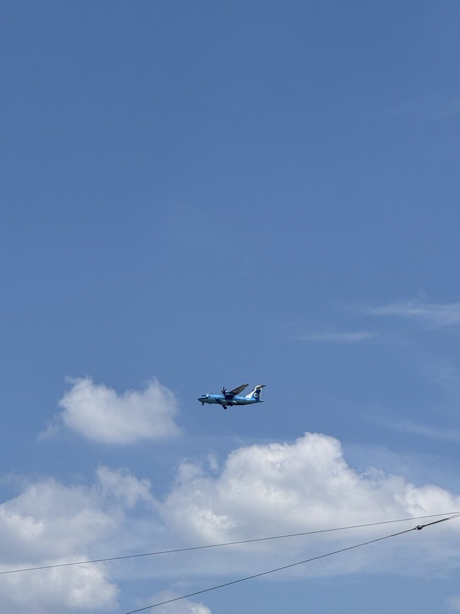 93BNR32's tweet photo. やっとまともなタイミングで撮れたが伊丹32Rの着陸コースでは遠過ぎてアカンことを悟る。
#みぞか号
#天草エアライン
#伊丹空港着陸 https://t.co/VIGLHBabtw