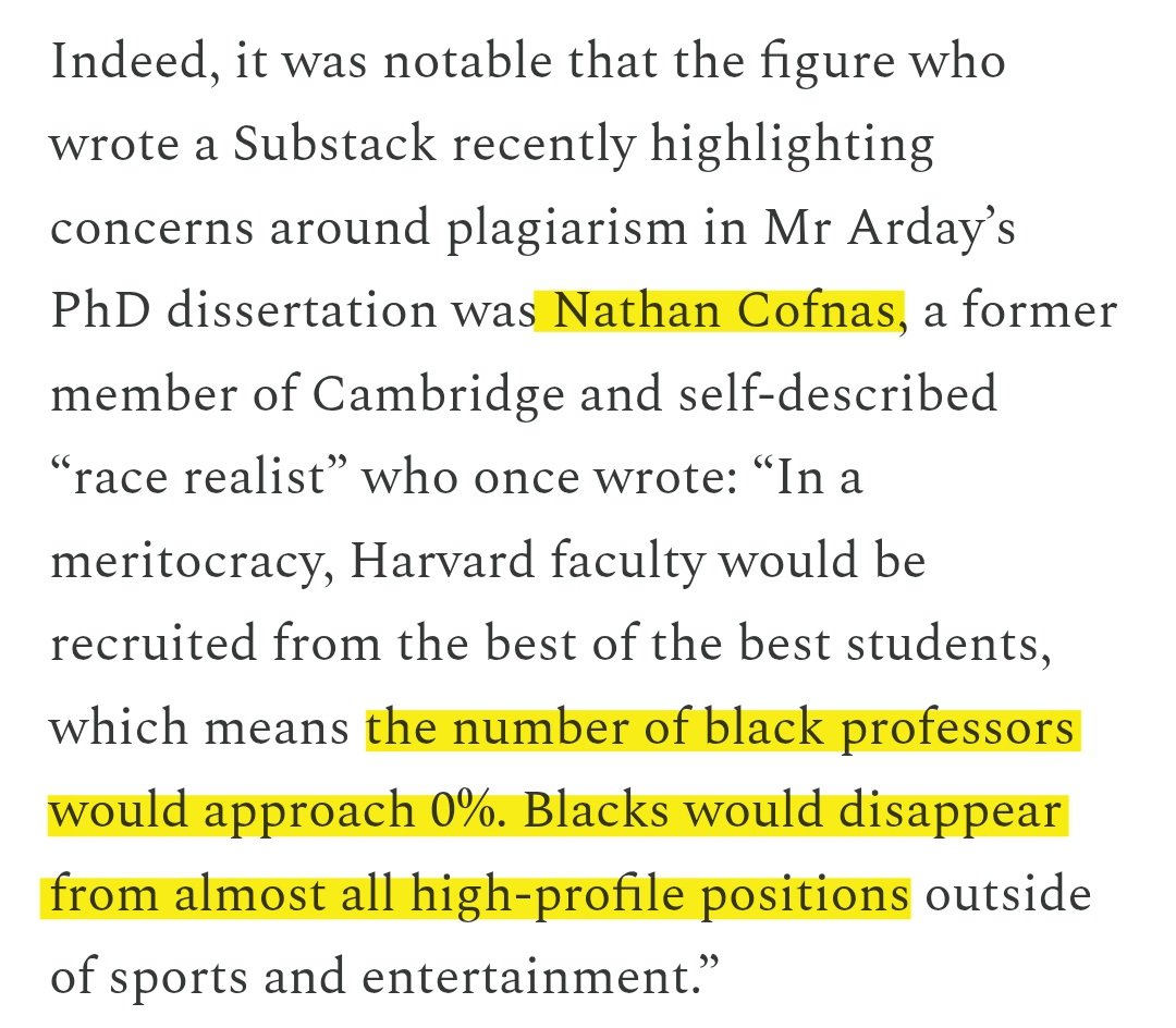 doctor_rahmeh's tweet photo. Nathan Cofnas, a zionist jewish race theorist, initiated the allegations on Jason Arday.

This is what he said about Black professors:
https://t.co/WnkVMLd1P8 https://t.co/Q0uSCPMbeN