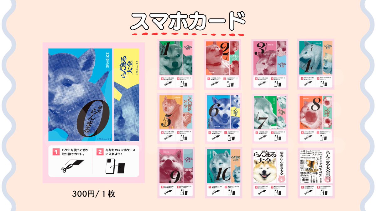 wani_bookout's tweet photo. 【🐶本日より販売開始🐶】

『柴犬らんまる大全』の発売を記念して、
巨匠らんまる🐕（ @ranmarufrontier ）の
コンテンツプリントが
全国のセブン‐イレブンにて販売開始！📷

販売コンテンツは全35種類🐾
・ブロマイド
・スマホカード
・A3カラーポスター

【8/15～9/15】の期間限定販売！
ぜひこの機会にお楽しみください✨

〇購入方法
https://t.co/zRFurWjQq9
※一部お取り扱いの無い店舗がございます。