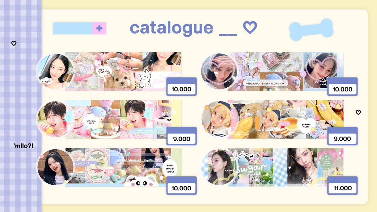 nnemjoon's tweet photo. help rt? thankies! ★₊ #bealanja

haloo! ˚𓊔 ത 🚗⭐️ aku open request layout dan sponsor untuk bulan august &amp; sept .. % ☘️ ៶៸ anyway, the line is now empty 🎰💭 so let’s pick up your pretty layout! ⌯₊ᘏᕱ
꒰ 📬 ꒱ ⋮ check my catalogue on <https://t.co/5C1HeSQJIQ> ꔛ ⊹ 🍔❗️ https://t.co/Wp13yo3Uoz