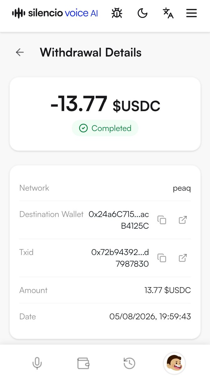 riel_web3's tweet photo. Silencio Voice AI has seen massive growth over the past few months, bringing in new deals, clients, and features! 🚀

​The platform has expanded well beyond basic solo voice tasks:

• ​Single-Speaker Recordings: Started with simple monologues, free speech, and keyword prompts.

• ​Multi-Speaker Recordings: Added conversational tasks where you can record natural dialogues with family, friends, or other users on the platform.

• ​Sound Campaigns: Introduced environmental audio tasks like animal noises, clapping, horn honks, and ambient sounds.

• ​Community Validators: Allowed users to transcribe and validate audio submitted by other contributors.

​Having native speakers review content speeds up verification and guarantees top-tier data quality, making datasets instantly ready for buyers.

​🎙️ How It Works

​Silencio operates as a marketplace for audio data. You contribute your recordings, which are listed for AI labs to train AI models on diverse languages, accents, and everyday sounds.

​💸 Two Ways to Earn

1. ​USDC (Up to $20/hr): Because it operates as a marketplace, USDC payouts trigger once an AI lab purchases the campaign dataset your recordings belong to.

2. ​Raffle Tickets: Every contribution earns you entries into monthly draws for $SLC tokens, featuring a massive 11M $SLC jackpot!

​Ready to get paid for your voice?

Link 👇
https://t.co/9TadfKxDXG

Code
1E0P55