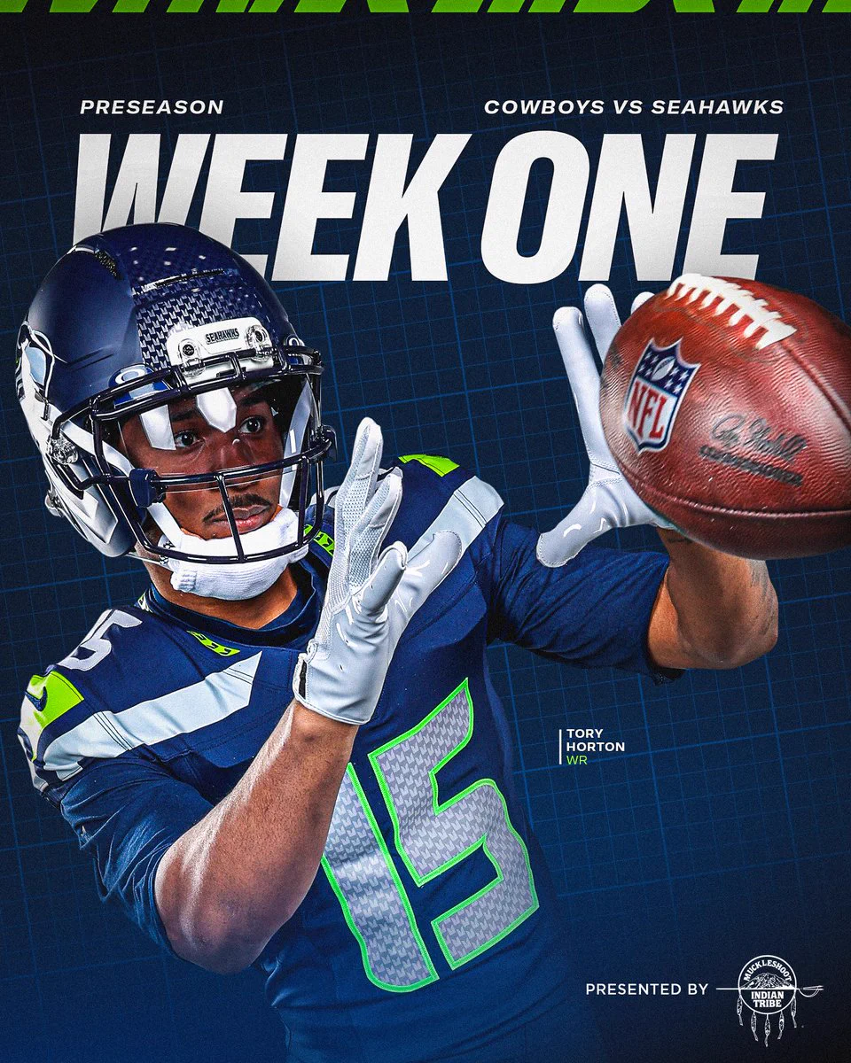Preseason Week One Cowboys vs. Seahawks Tory Horton
