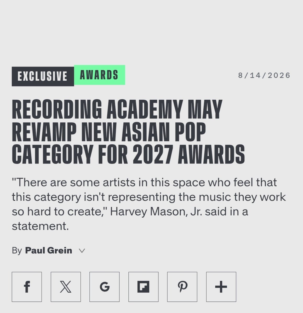 lsgrlr's tweet photo. Did GRAMMYS have a change of heart? No. The magic word here is STAKEHOLDERS: the people who stand to lose money because BTS said no. BTS's decision not to be tools in someone else's toolbox has BIG monetary ramifications, and the stakeholders need GRAMMYs to fix it. https://t.co/khkPuVJatX