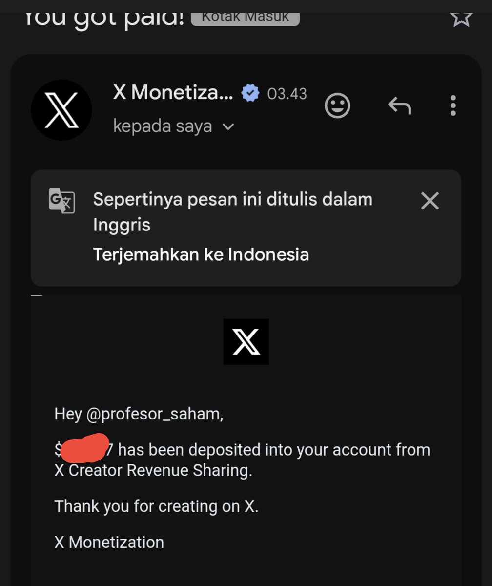 profesor_saham's tweet photo. Hidup gw cuman

Tanggal 25 gajian kantor
Tanggal 10 gajian obligasi
Tanggal 15 gajian obligasi
Tiap 2 minggu gajian elon
Tiap bulan ada aja dividen masuk
Tiap bulan ada aja saham beli bottom yang naik

Uangnya diputerin ke saham atau obligasi, sampai mereka yang mengcover gw https://t.co/66PKIQ2Ag3