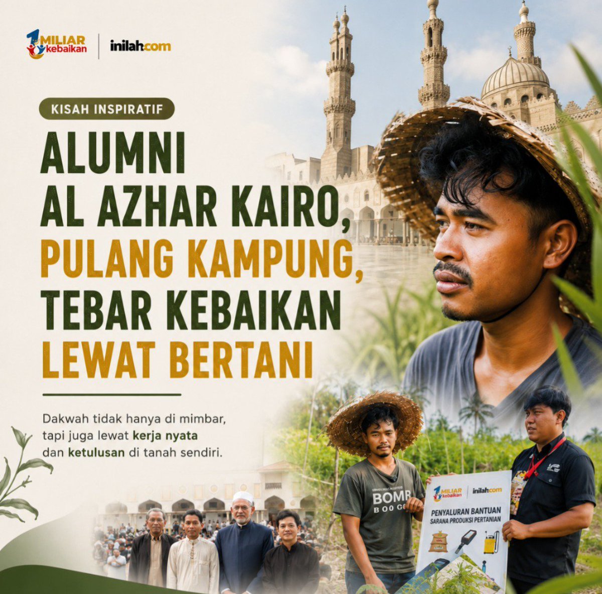AhmadSumantoo's tweet photo. dakwah tidak hanya di mimbar, tapi juga lewat kerja nyata dan ketulusan di tangan sendiri, CSR inilah com
#1milyarkebaikan
#InilahComPeduli
#81indonesiaberbagi https://t.co/kwEt7UtjPD