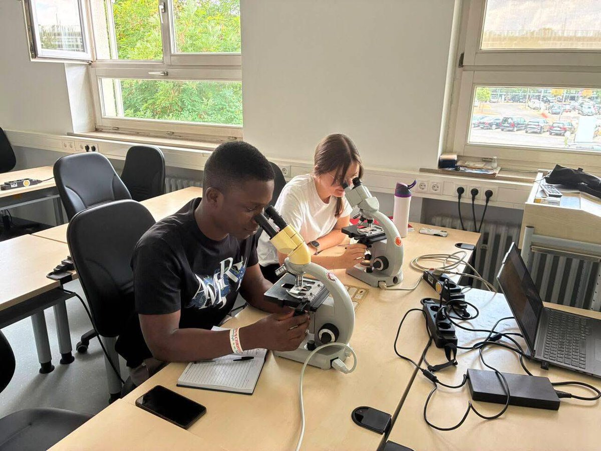 ErdsiOrg's tweet photo. ๐ Congratulations, Daniel! ๐๐ฌ
ERDSI proudly celebrates Daniel Dzemedo Nouwati, our Program Coordinator, on his research stay at Universitรคtsklinikum Bonn, Germany, through the G-WAC Research Stay Programme and the Filariasis Research Group โ KCCR.
#ERDSI #ImagineItCreateIt https://t.co/BEDDpN8IJd
