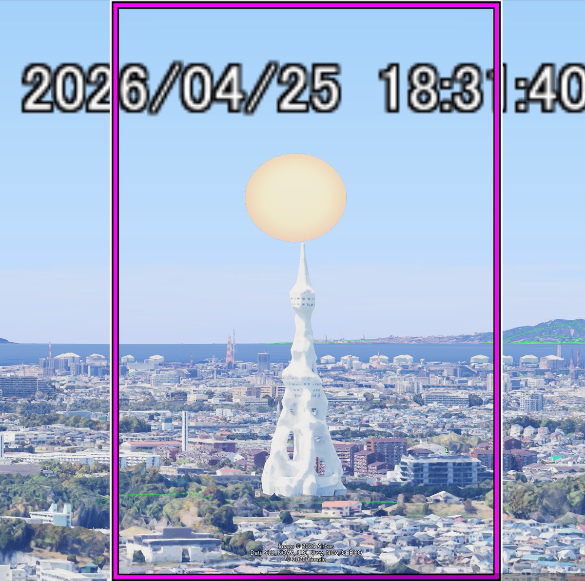 travesshaeth's tweet photo. 月や太陽と建物を重ねるのにここからだと今後いつどう重なるのか未来の予定を一括で検索できる、誰でも撮れるようになるツールを販売開始しました。

☀SUN AND MOON PLANNER☽　　　太陽と月撮影計画ツール｜しんご@写真も動画もやる人 @shingo_camera https://t.co/J3MTR4zjyV https://t.co/0A5H7qP6qI