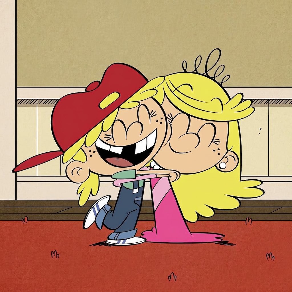 harrison_a40778's tweet photo. The Loud House Twin Hug (With Added Freckles)

#TheLoudHouse #LanaLoud #LolaLoud #Hug #Freckles https://t.co/LZMaSUdPSd
