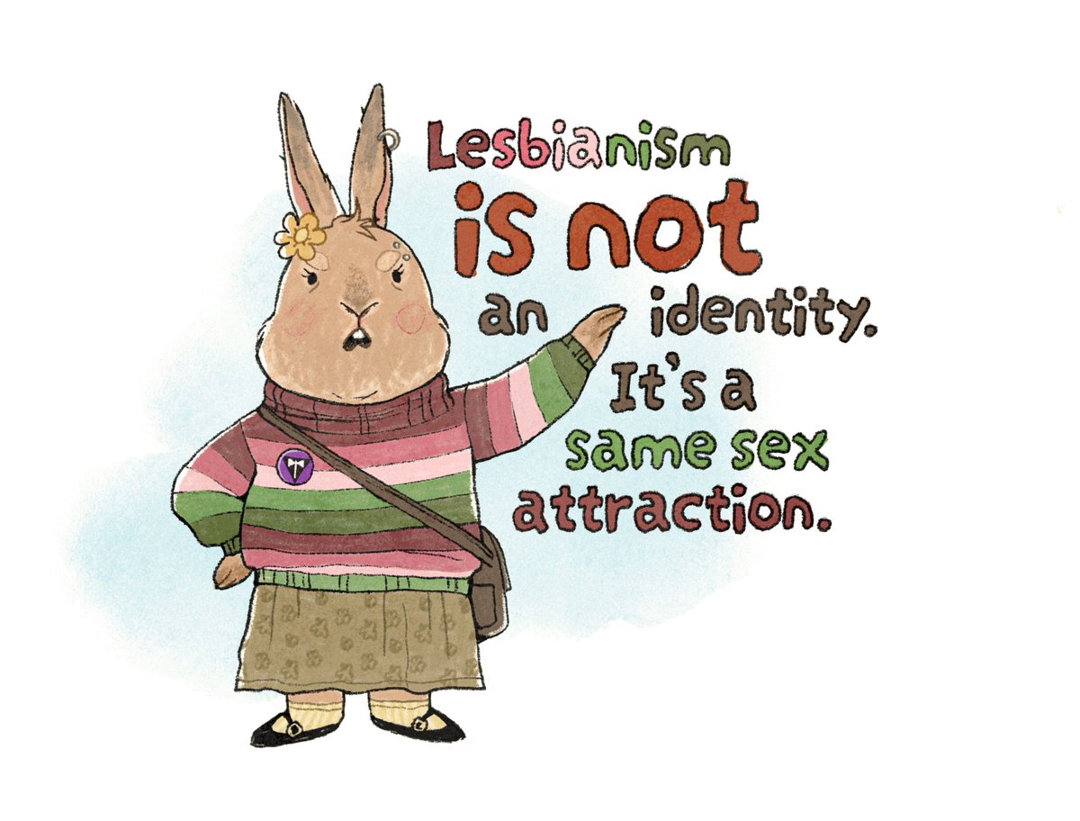 radical_jam_'s tweet photo. This bunny is against males in lesbianism <3 https://t.co/wu8dGGA7uG