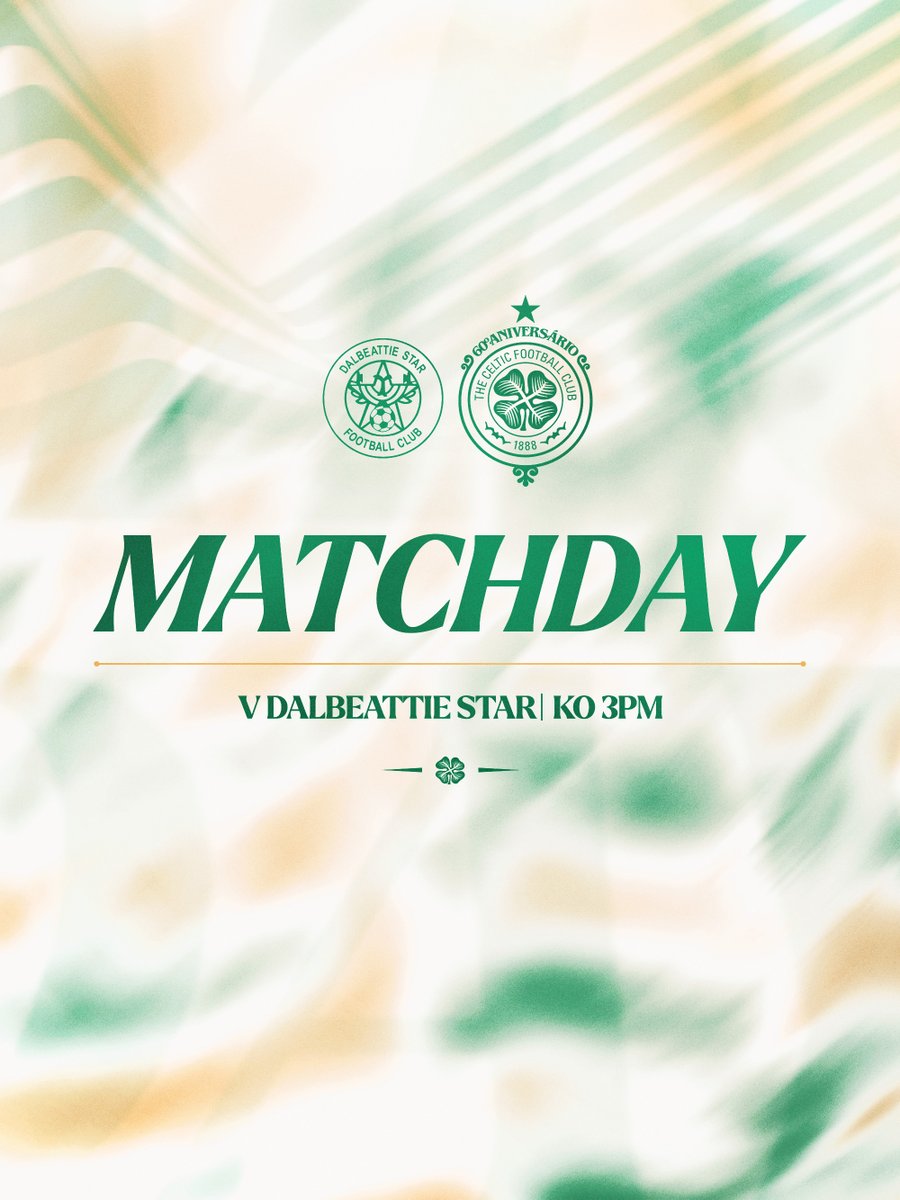 CelticFCB's tweet photo. The young Hoops travel to the Islecroft Stadium to face Dalbeattie Star in the #SLFL this afternoon โฝ๏ธ
๐๏ธ PATG: Adult ยฃ10 | Conc ยฃ5 | u16s ยฃ1 (All cash only)
#DALCEL | #CelticFC๐ https://t.co/h88SSeJ8p4