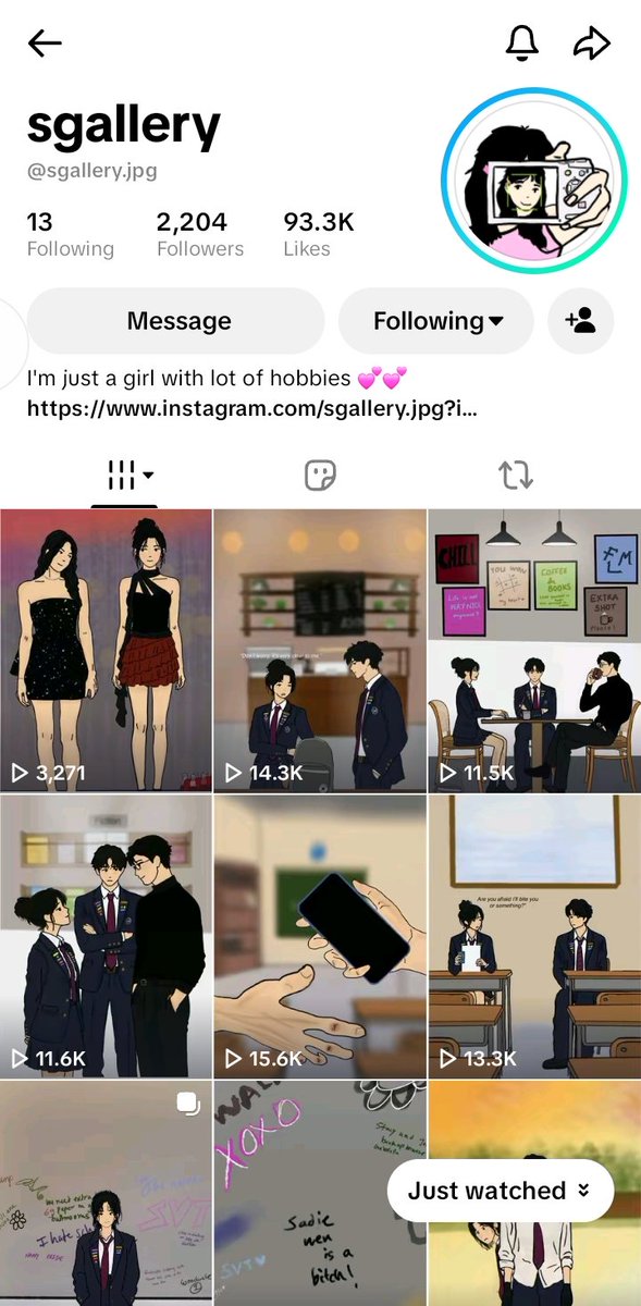 mrsyew's tweet photo. i found this account and she posted an animated story of ihtdfy!! CHECK THIS OUT! https://t.co/nqOJmuCymC