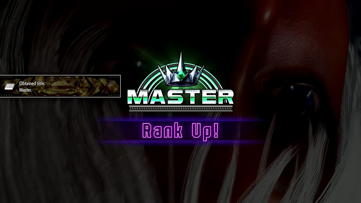 ewybean's tweet photo. I HIT MASTER IN SF6 OMG!!!!!

took 50 (ranked) hours over the course of 2 months but this journey has been so cool; It's my first real fighting game and the sense of self improvement and personal growth is such an awesome aspect unique to the genre

Also I love you Elena https://t.co/o85fgpm9Dt