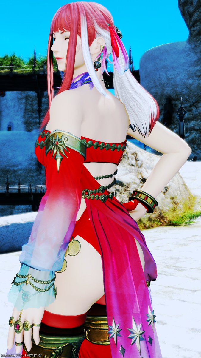 suzuya_ff14's tweet photo. 新エモの「後ろを振り返る」いいなぁこれ
#FF14 #ミドラン https://t.co/b4XWikjjXO