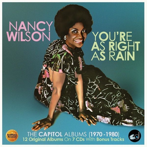 soulandjazz's tweet photo. #CAOTW Served c/o SoulMusic Records / @CherryRedGroup across 7 CD's, soulful flavours and then some from Nancy Wilson: 'You're Right As Rain - The Capitol Albums (1970-1980)' (2024) ▶️ https://t.co/HpZCMsAxHA #123GoodReasons Compilation Album of the Week #Thola https://t.co/AG0yRLMPxm