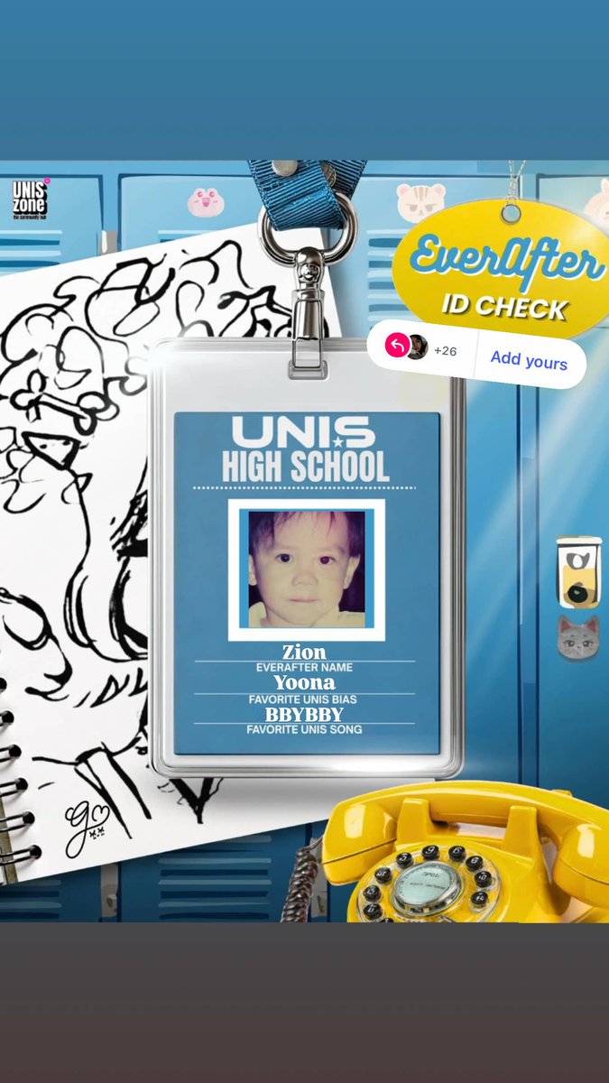 Zion121621's tweet photo. Happy #EverAfterSelcaDay! ๐ธโจ
โUNIS High Student ID: Verified. โ
๐ค Name: Zion
๐ Bias: Yoona
๐ต On Repeat: BBYBBY
โEverAfters, letโs connect! ๐ซ
#UNIS #YOONA #์ค์ #์ ๋์ค #EverAfter #UNISzone https://t.co/e1nSlh5bhK
