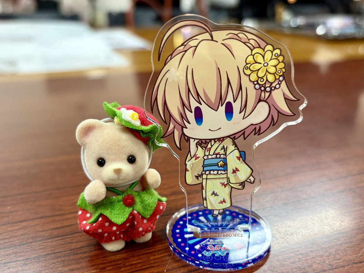 makinoamane's tweet photo. #ねおなつ_Rst 本日開催です！
ねおんちゃんに会えるよ、いちごっくまちゃん…🍓✨ https://t.co/sHJmvEet9G